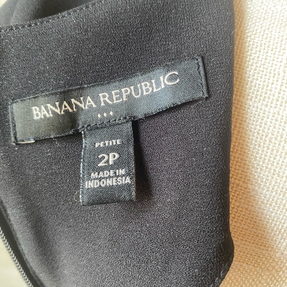 ❌SOLD❌ BANANA REPUBLIC 2P BLACK BABYDOLL DRESS - Picture 5 of 5